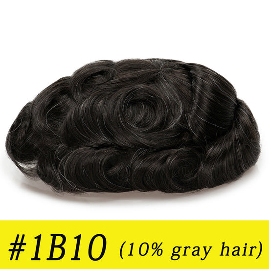 Hair systems hair pieces for men Color Chart 90% -130% density All Sizes