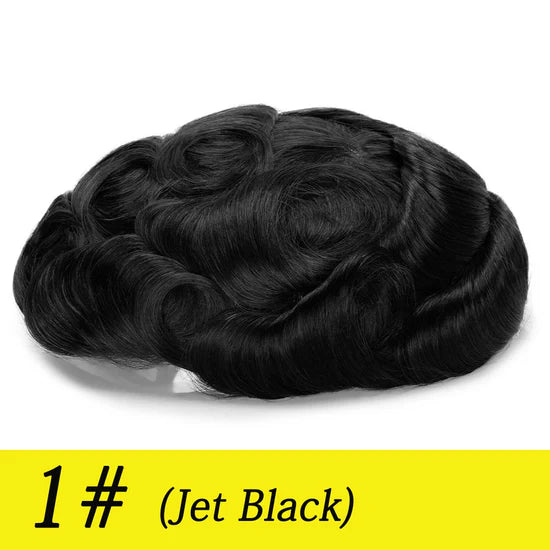 6*5.5" Swiss Lace  High-Grade Remy Human Hair Topper With Fine Brazilian Remy Hair