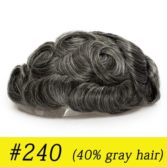 Hair systems hair pieces for men Color Chart 90% -130% density All Sizes