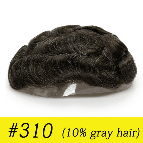 Hair systems hair pieces for men Color Chart 90% -130% density All Sizes