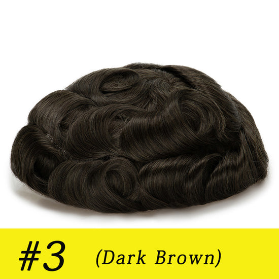 Hair systems hair pieces for men Color Chart 90% -130% density All Sizes