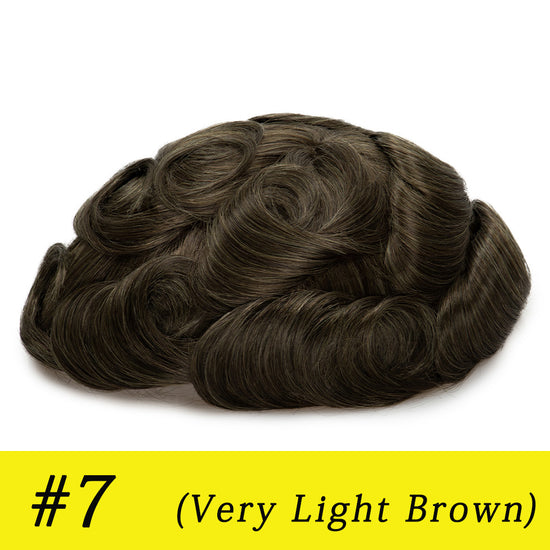 Hair systems hair pieces for men Color Chart 90% -130% density All Sizes