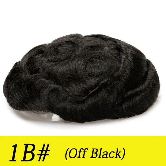 6*5.5" Swiss Lace  High-Grade Remy Human Hair Topper With Fine Brazilian Remy Hair